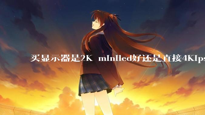 买显示器是2K miniled好还是直接4Kips的屏幕好?